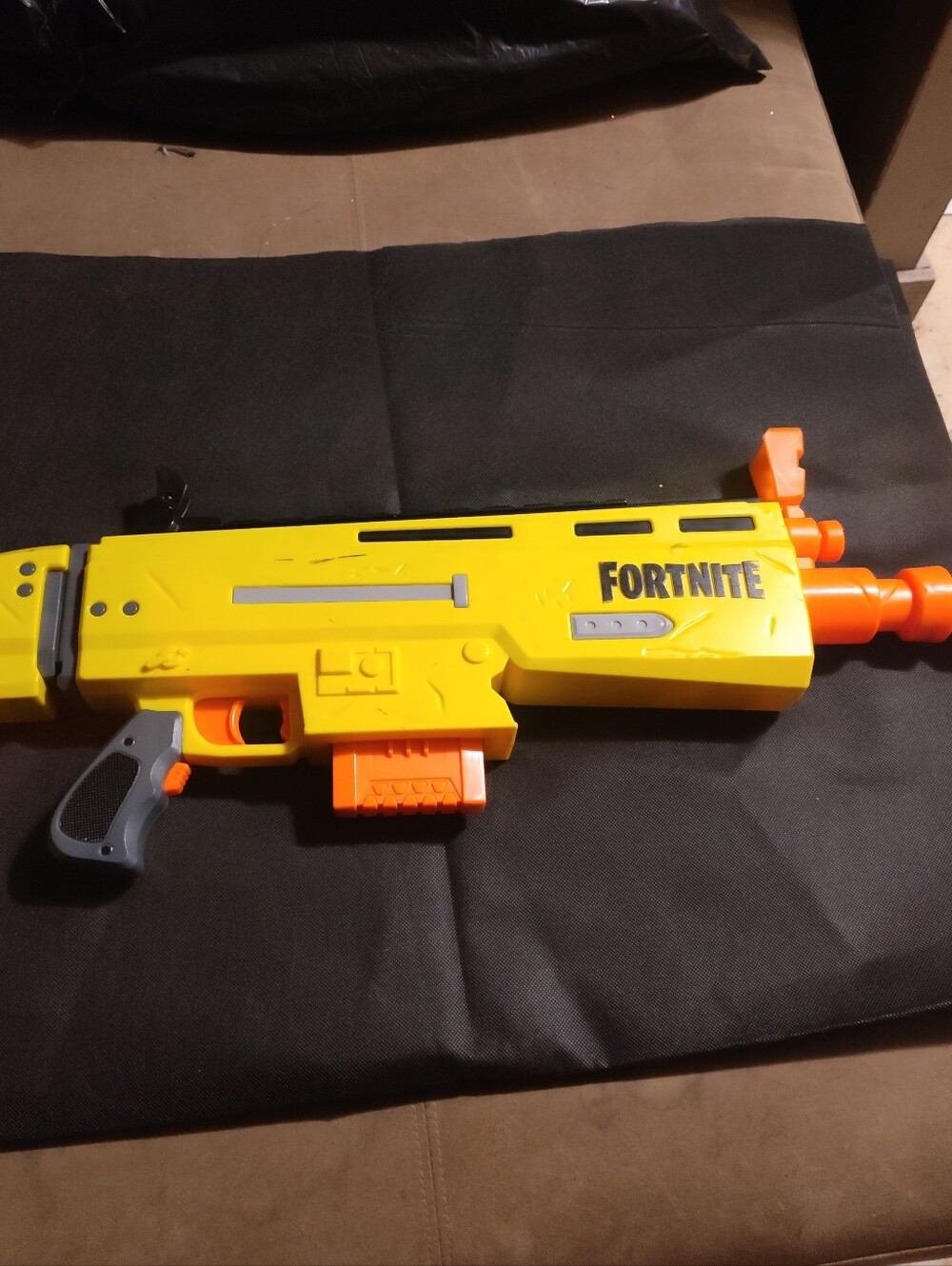 Nerf Fortnite Yellow and Orange Foam Blaster